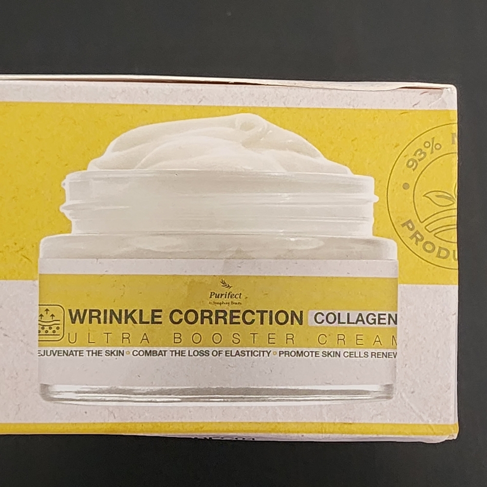 NIB Purifect wrinkle correction collagen ultra booster cream 1.7 fl. oz.